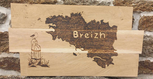 Carte de Bretagne 