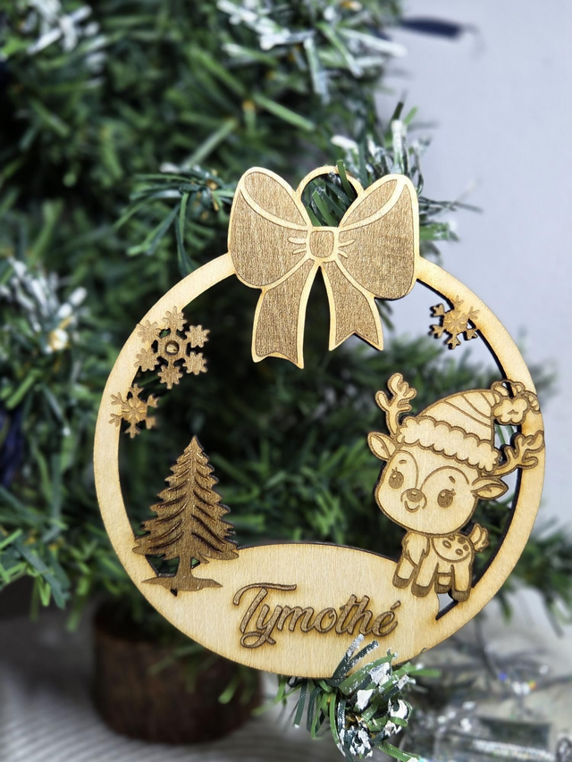 Boule de Noël "renne"