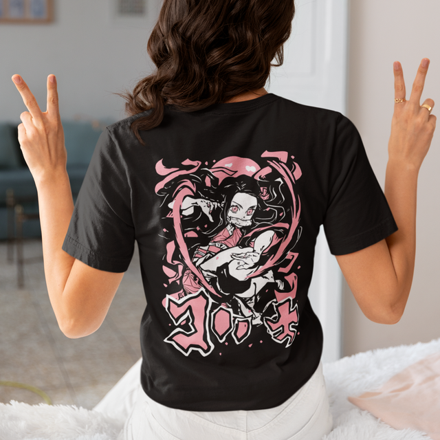 Nezuko | Demon Slayer t-shirt Black
