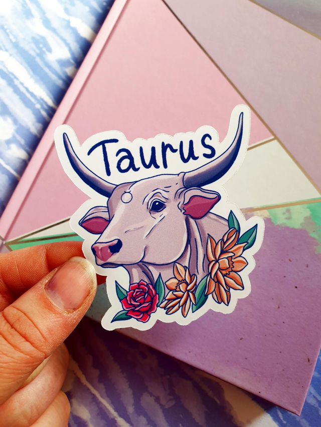 Taurus Single Sticker