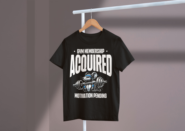 Gym Membership Acquired Motivation Pending Fitness Funny
Fitnessstudio-Mitgliedschaft erworbene Motivation bis Fitness lustig