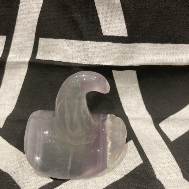 Fluorite Witches Hat. 