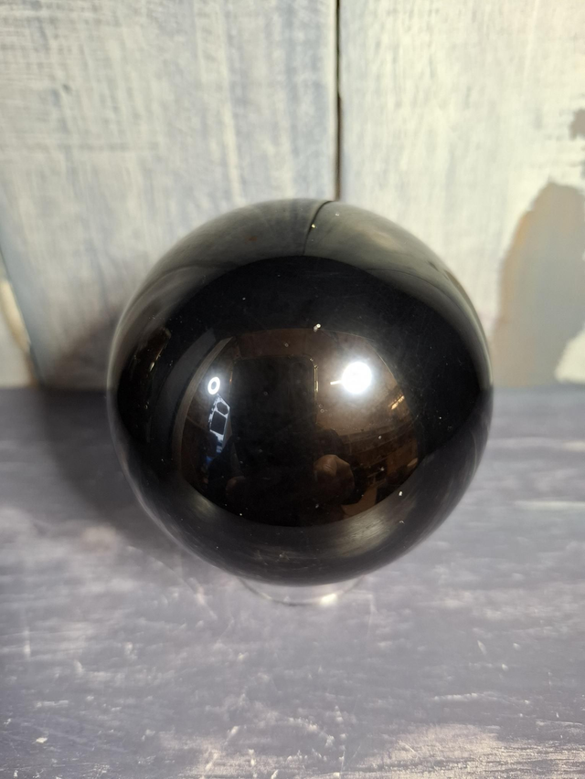 Black Obsidian Sphere 