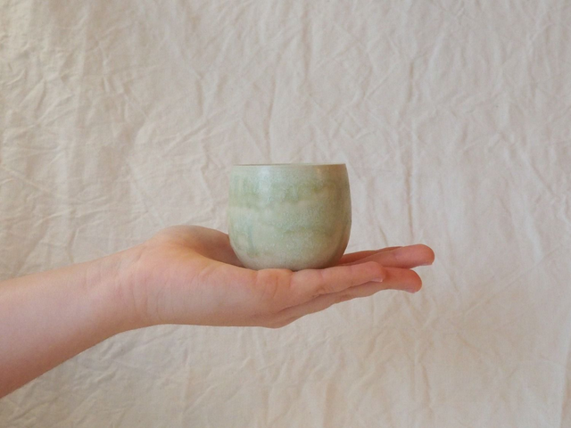 Tasse à café émail de cendres