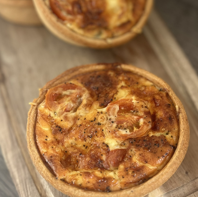 Mediterranean Vegetable Quiche