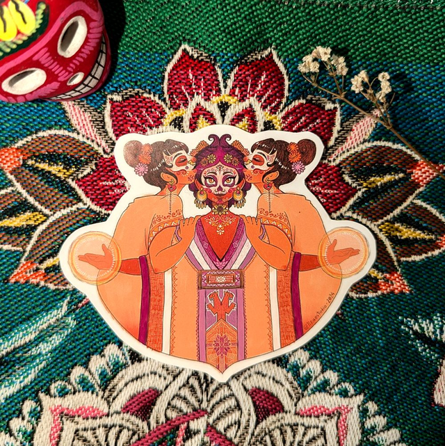 Sticker double baiser