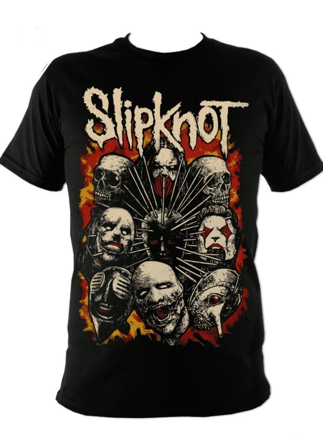 Slipknot .5 The Gray Chapter Masks T-shirt