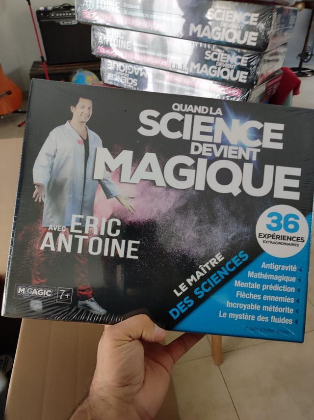 ERIC ANTOINE LE MAITRE DES SCIENCES