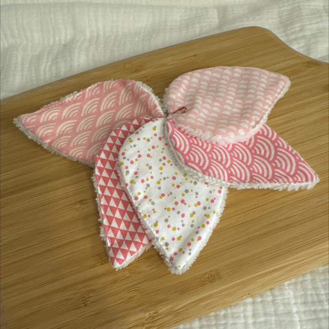 Gouttes de coton lot de 5