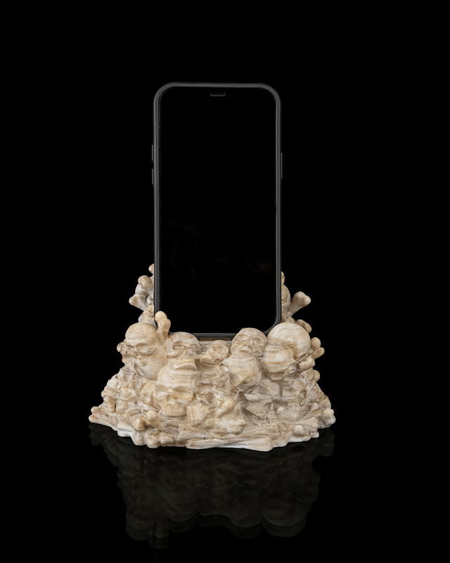 3D Druck: Bone Throne - Phone Holder, Handyhalter