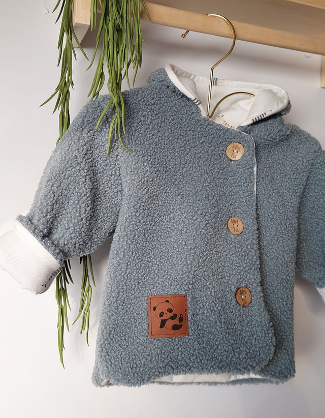 Veste bouclettes 56/62