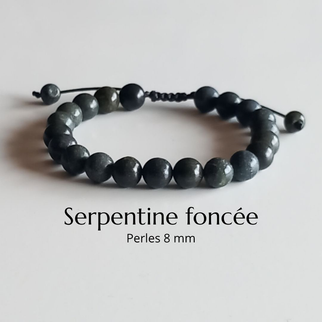 Bracelet ajustable en Serpentine