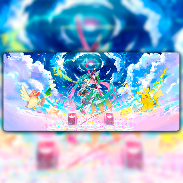 MIKU X PKMN Mousepad/Playmat