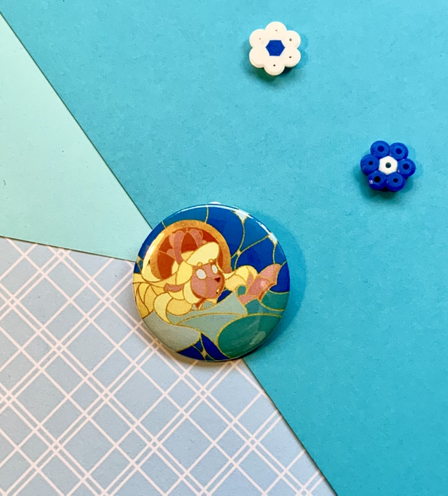 Snowgrave Noelle - Deltarune Button ⌀44cm