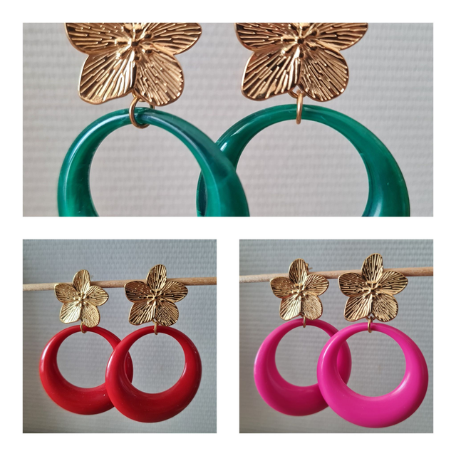 Boucles d'oreilles Massabielle