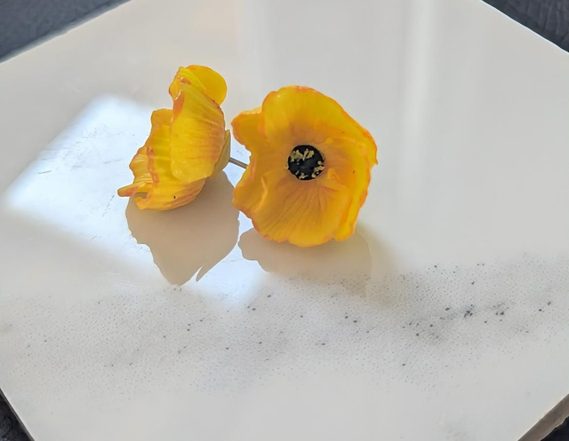 Poppy Pop Stud Earrings