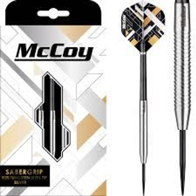 McCoy Sabergrip 90% Tungsten Darts