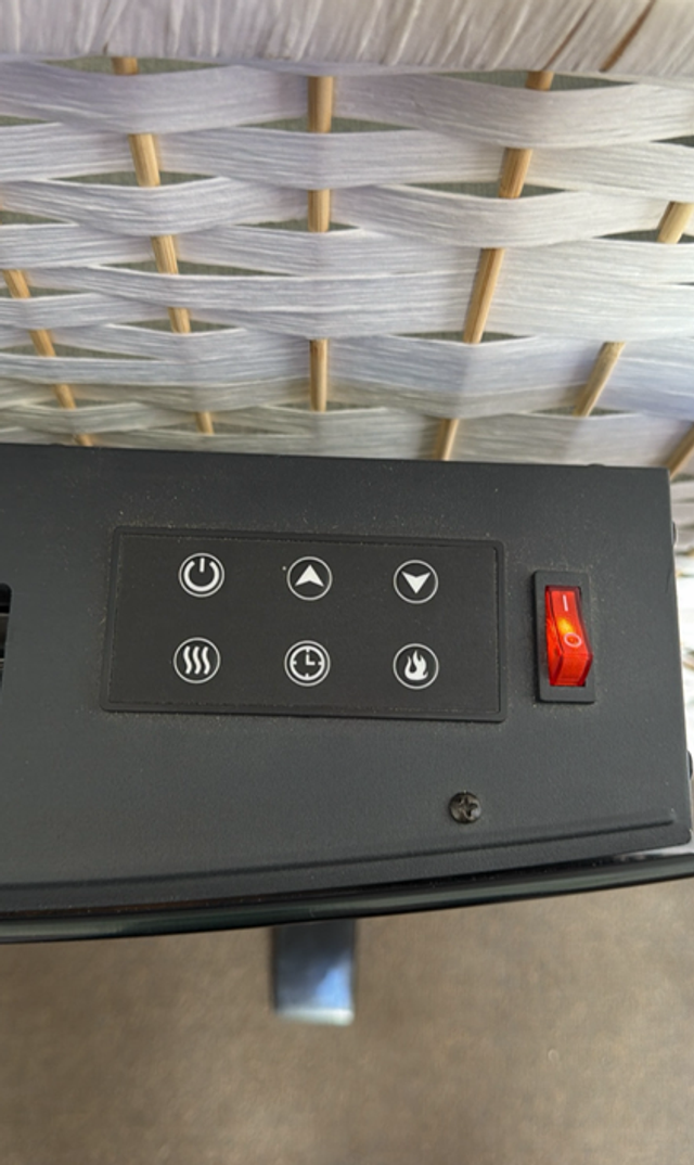 Coopers Wall Mounted Or Free Standing Electric Fireplace