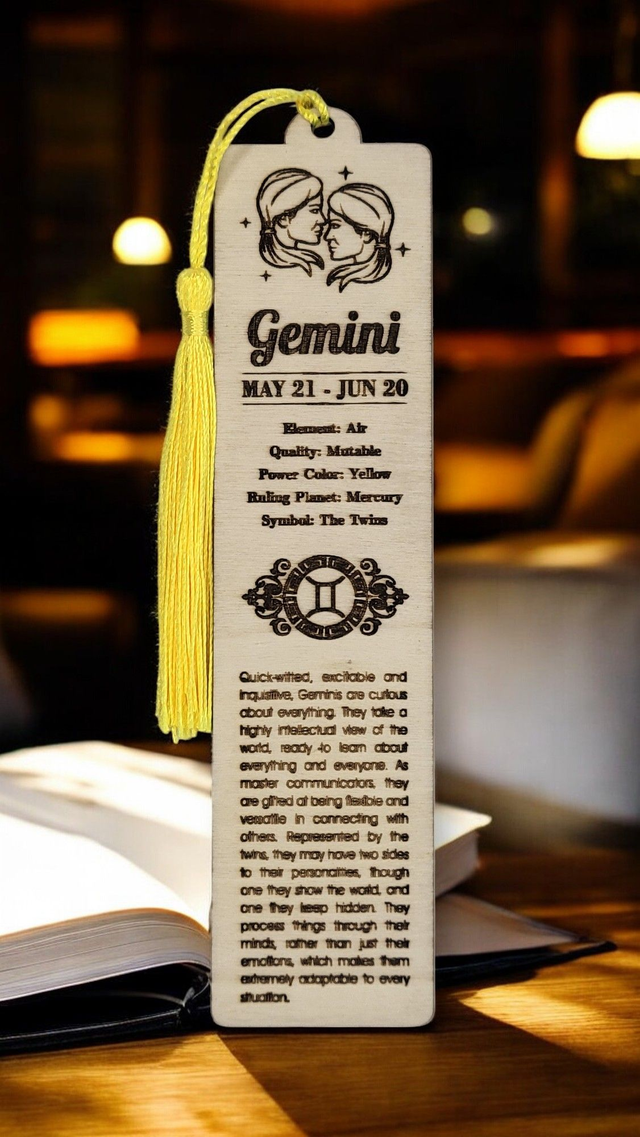 Bookmarks - Signs of the Zodiac - Gemini