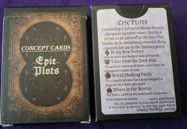Epic Plots Hooks (Fantasy Concept Cards)