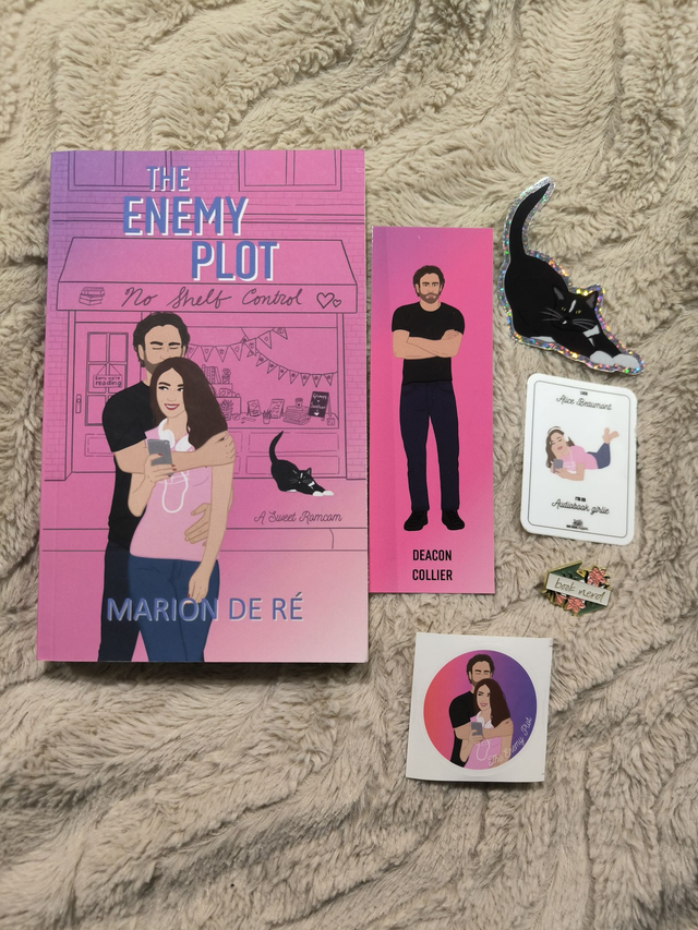 The Enemy Plot - Signed book + Swag pack