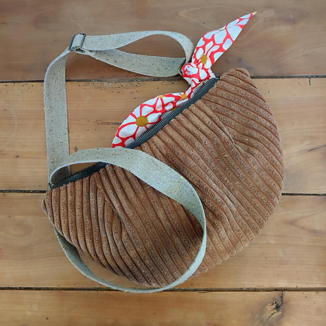 Sac LUNA dim2 banane - demi lune 