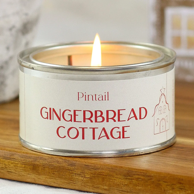Pintail Candle - Gingerbread Cottage