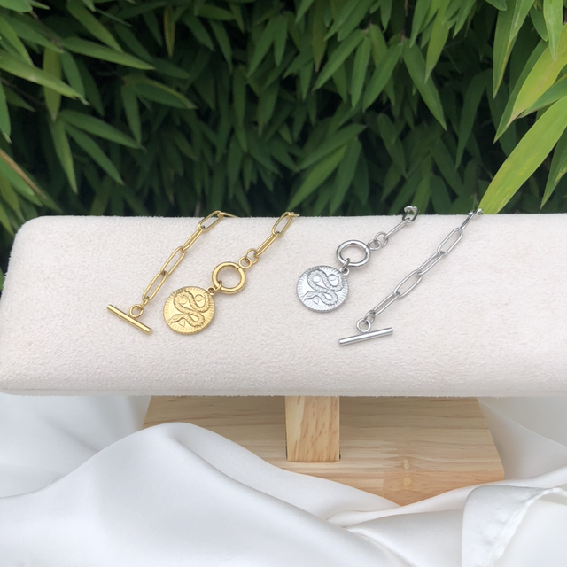 Diana* bracelet chaîne serpent