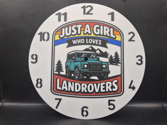 Girl Who Loves Landrovers