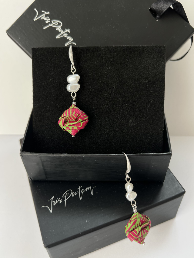 Boucles d'oreilles Origami Elnora
