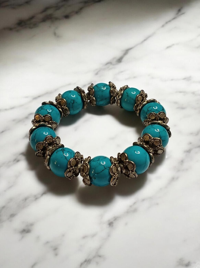 Dyed Howlite Bracelet