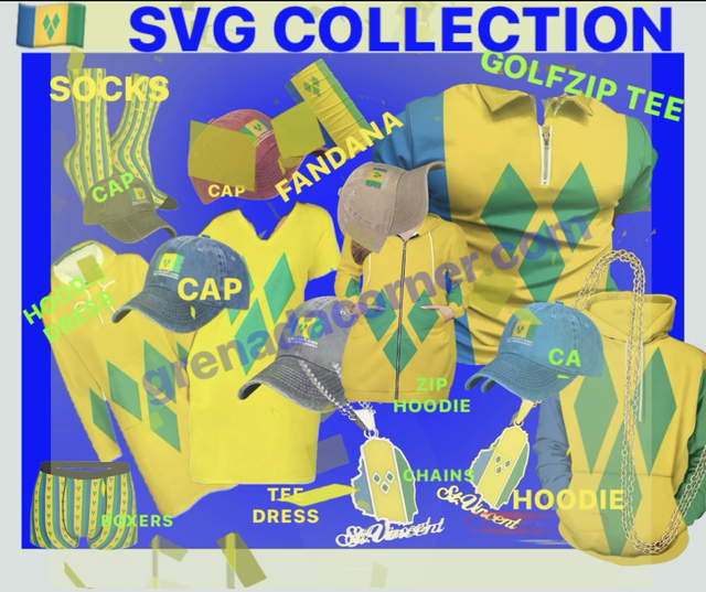 🇻🇨 SVG BEQUIA COLLECTION - ZIP HOODIE