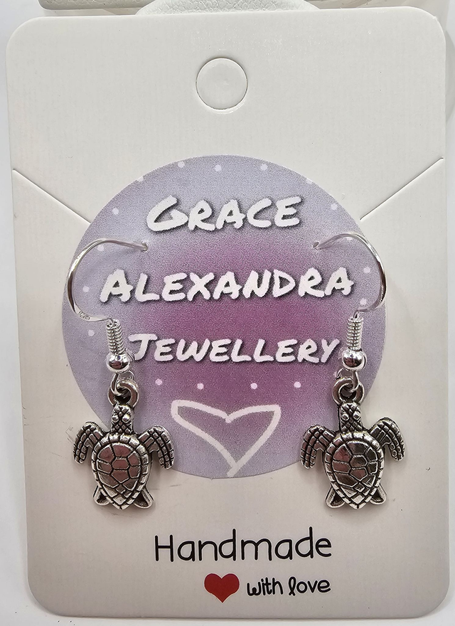 Turtle Earrings.