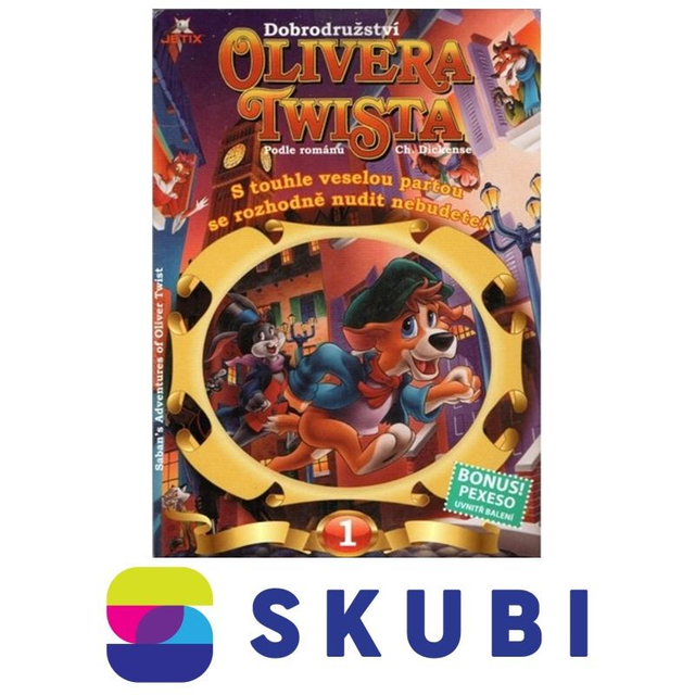 DVD Dobrodružství Olivera Twista 1