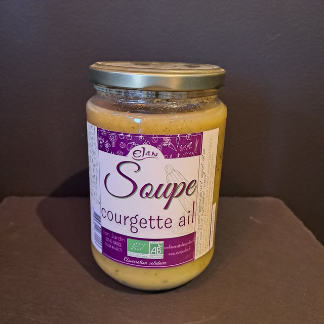 Soupe de courgette ail– 750 ml
