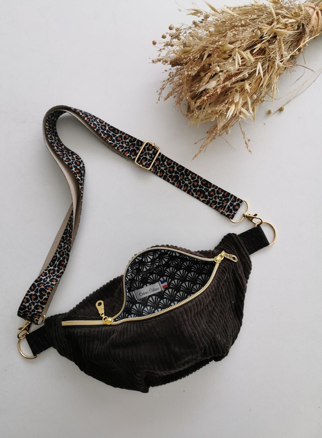 Banane THELMA velour chocolat 