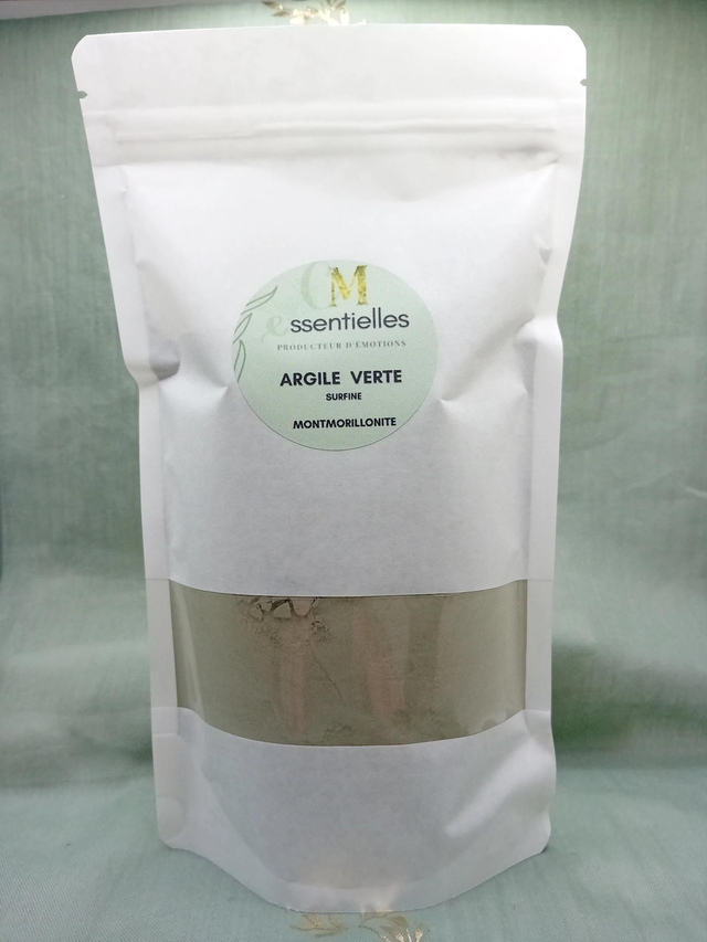 ARGILE VERTE SURFINE  MONTMORILLONITE  500 GRS