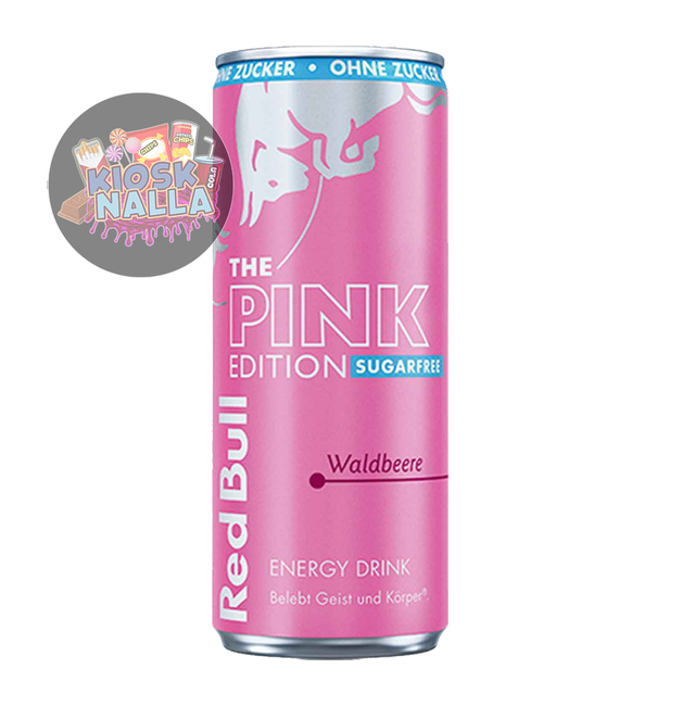 Red Bull Energy Drink Pink Edition Waldbeere Sugarfree 250ml