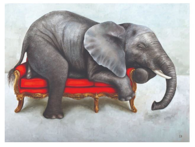 Signed Print - Elli the Elephant