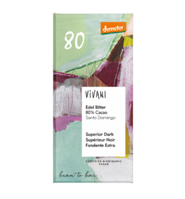 CIOC.FONDENTE 80% DEMETER 90G