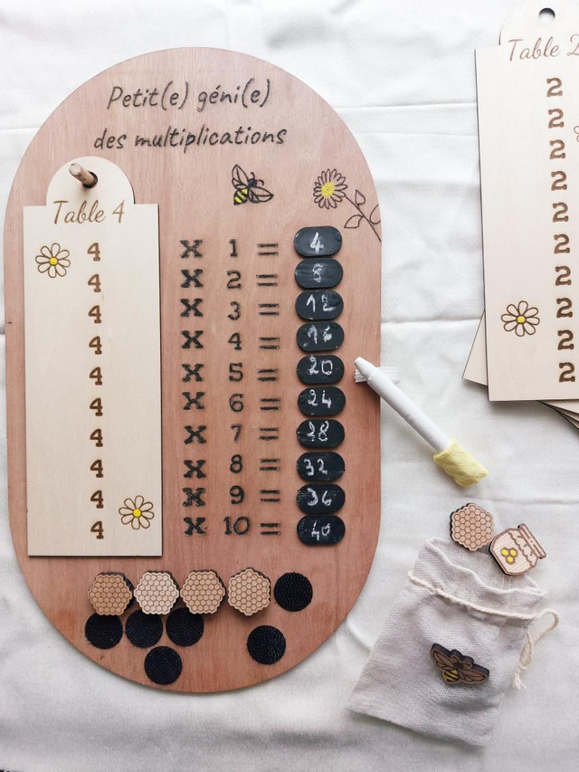 J&#039;apprends mes tables