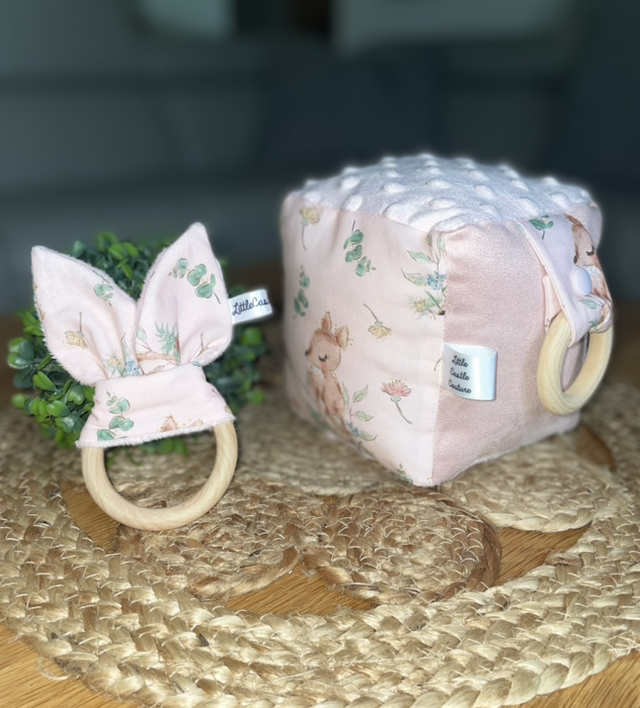 Cube d’éveil et anneau dentition FAON