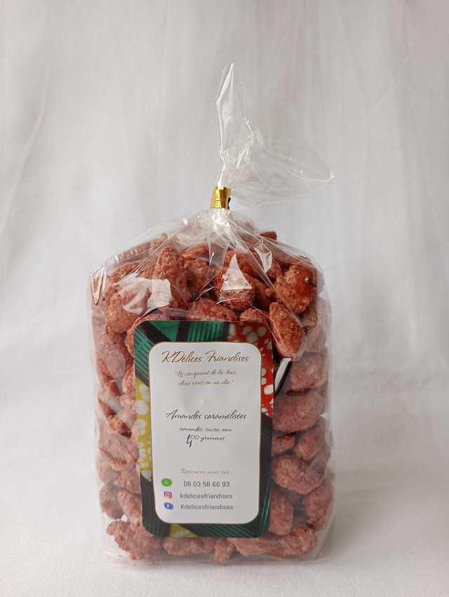 Amandes Caramélisées - 400 grs