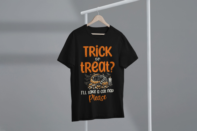 Trick Or Treat I’ll Take A Cat Nap Please, Cat Lovers. Süßes oder Saures, ich mache bitte ein Katzenschläfchen, Katzenliebhaber