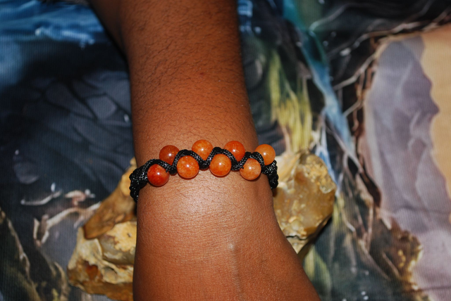 Bracelet en cornaline