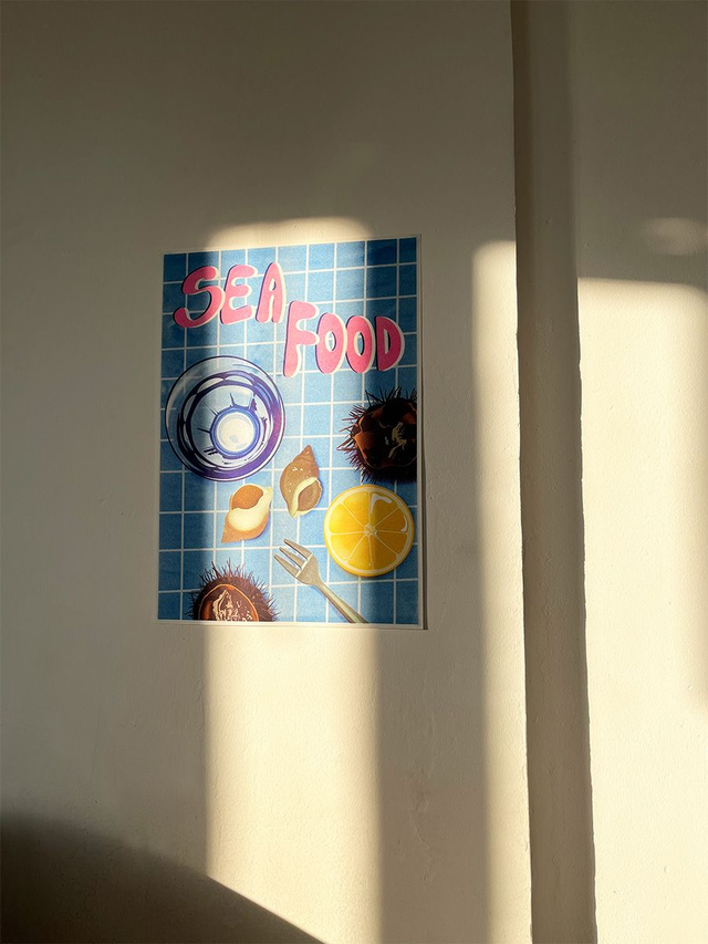 Sea Food Risographie