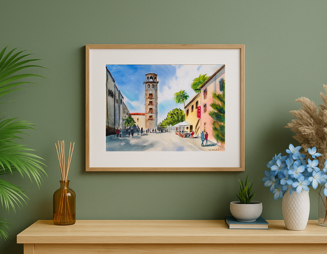 La Laguna - 18 x 24 cm (Tenerife)