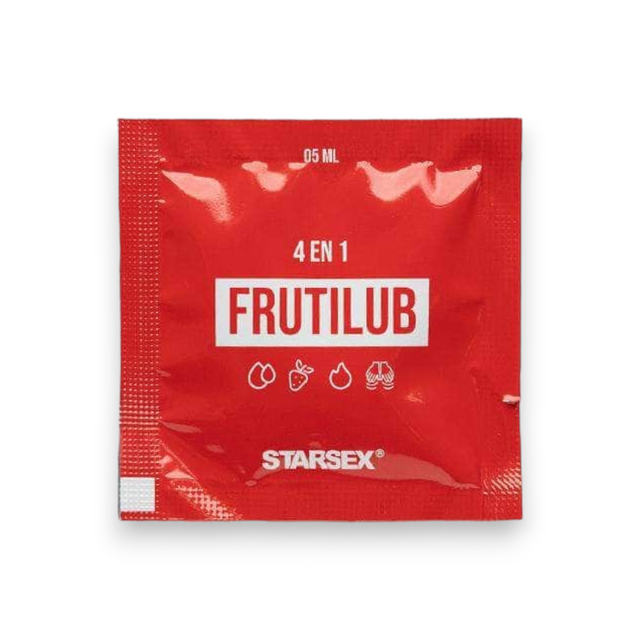 Lubricante 4 en 1 Frutilub Sachet 5 ml