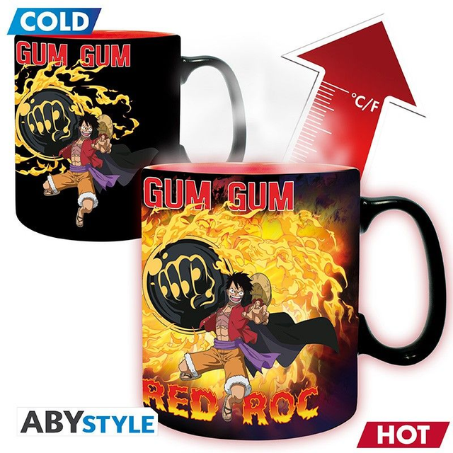 One Piece: Luffy vs Kaido Heat Change Mug
