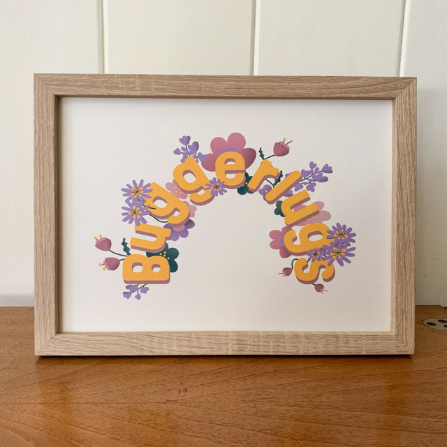 Buggerlugs Arch A4 Giclee Art Print